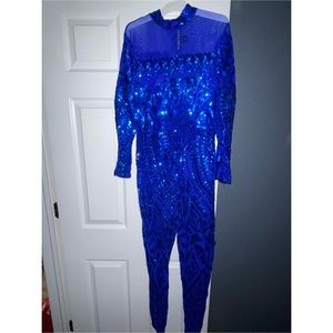 Angel Brinks Royal Blue Jumpsuit